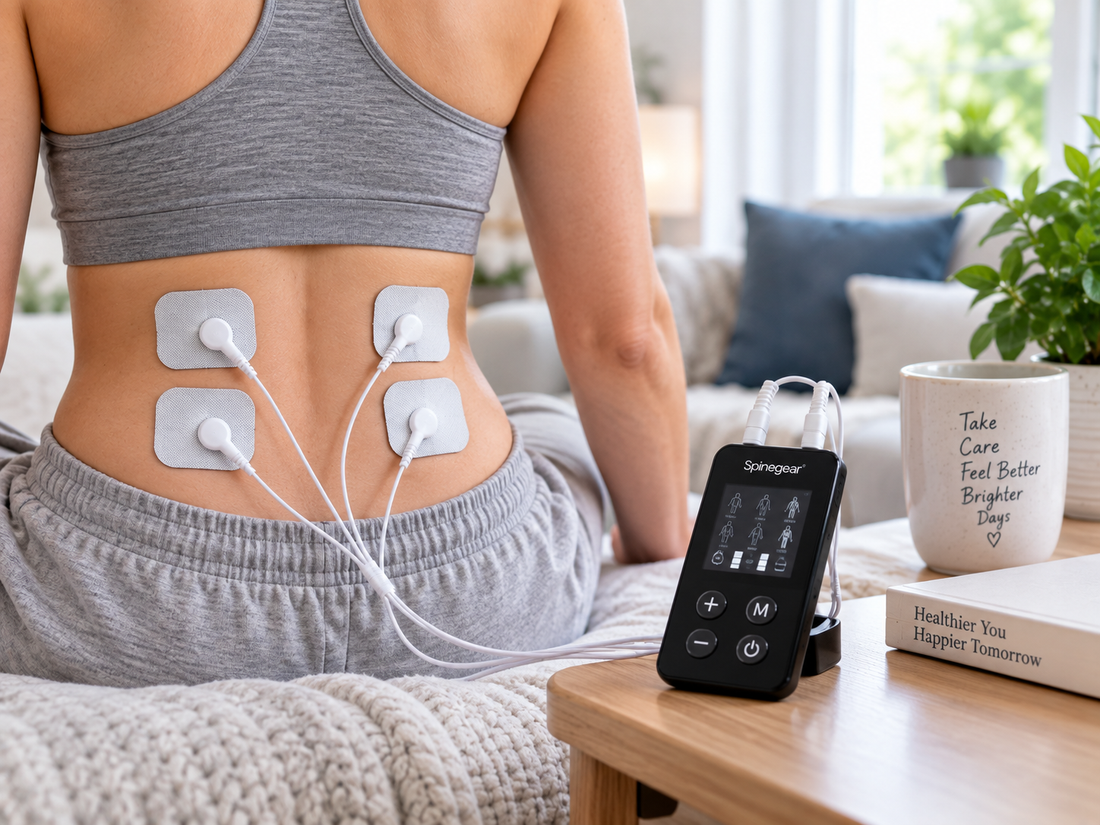Spinegear TENS EMS muscle stimulator guide