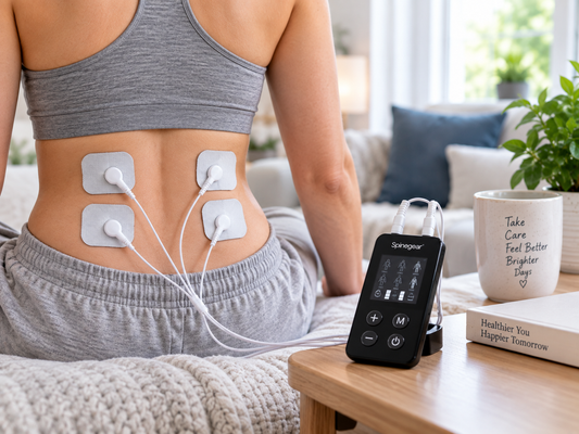 Spinegear TENS EMS muscle stimulator guide