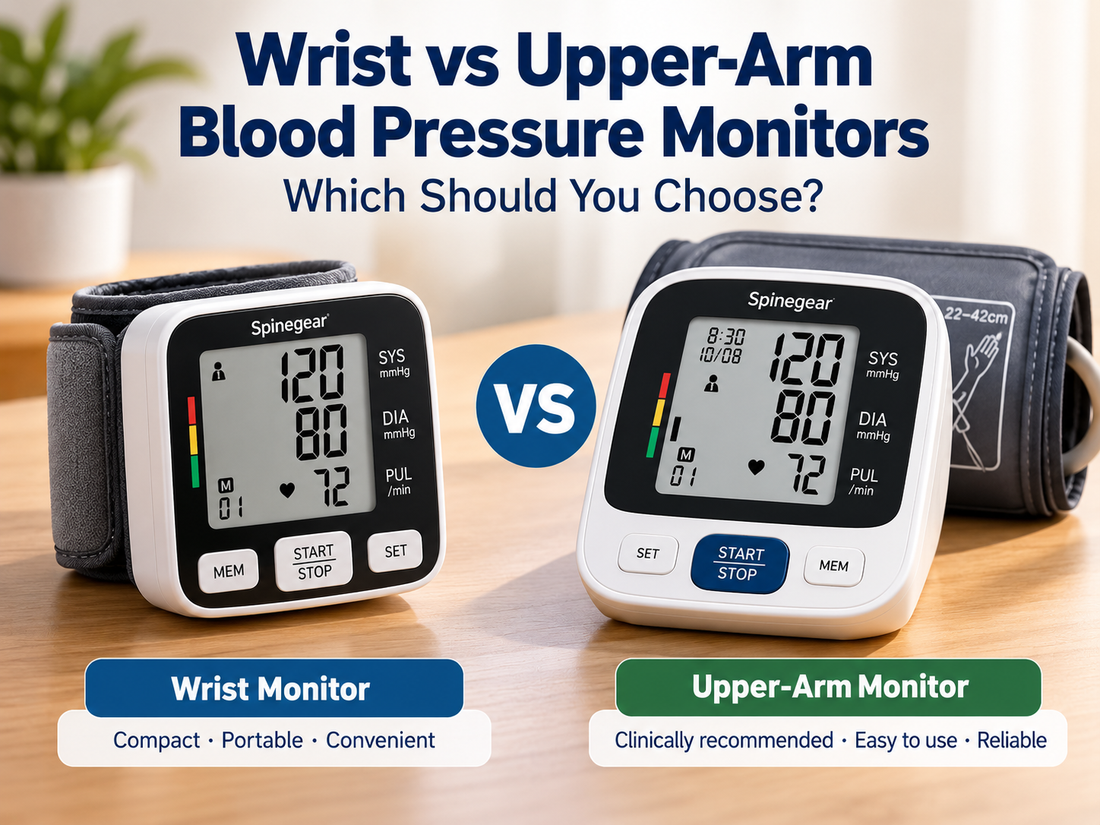 Wrist vs upper arm blood pressure monitor comparison for home blood pressure monitoring in the UK