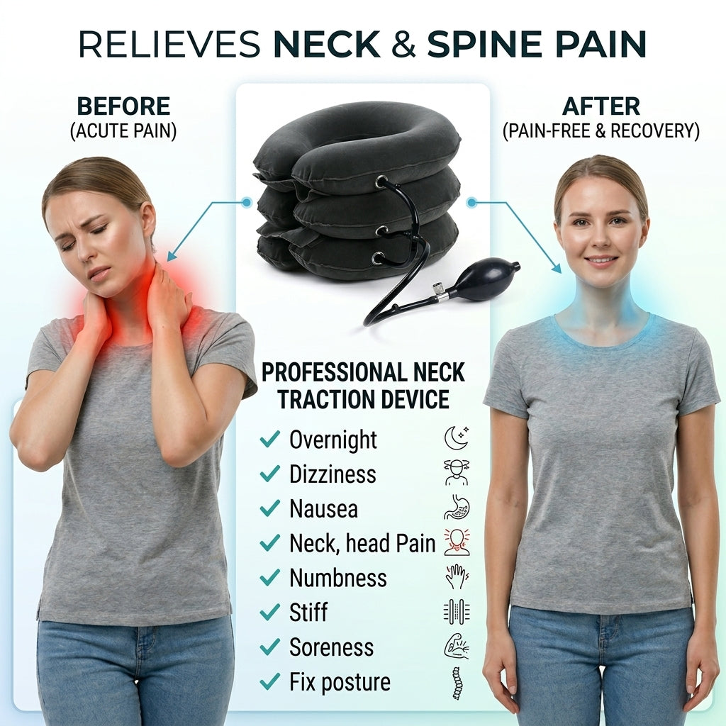Neck traction device