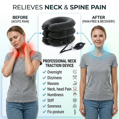 Neck traction device