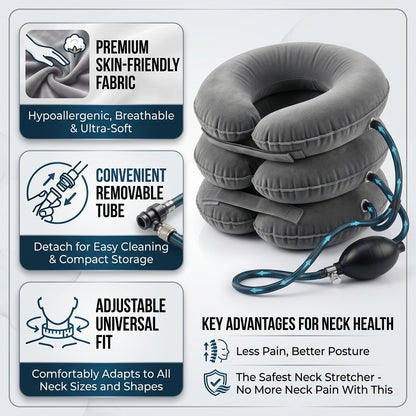 Neck stretcher with features