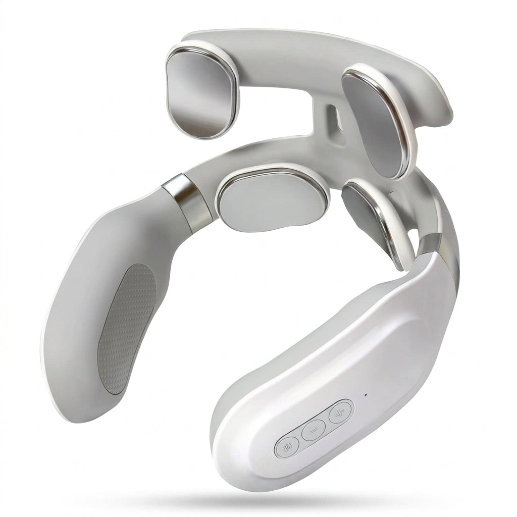 4-Head Neck Massage Electric Heated Machine