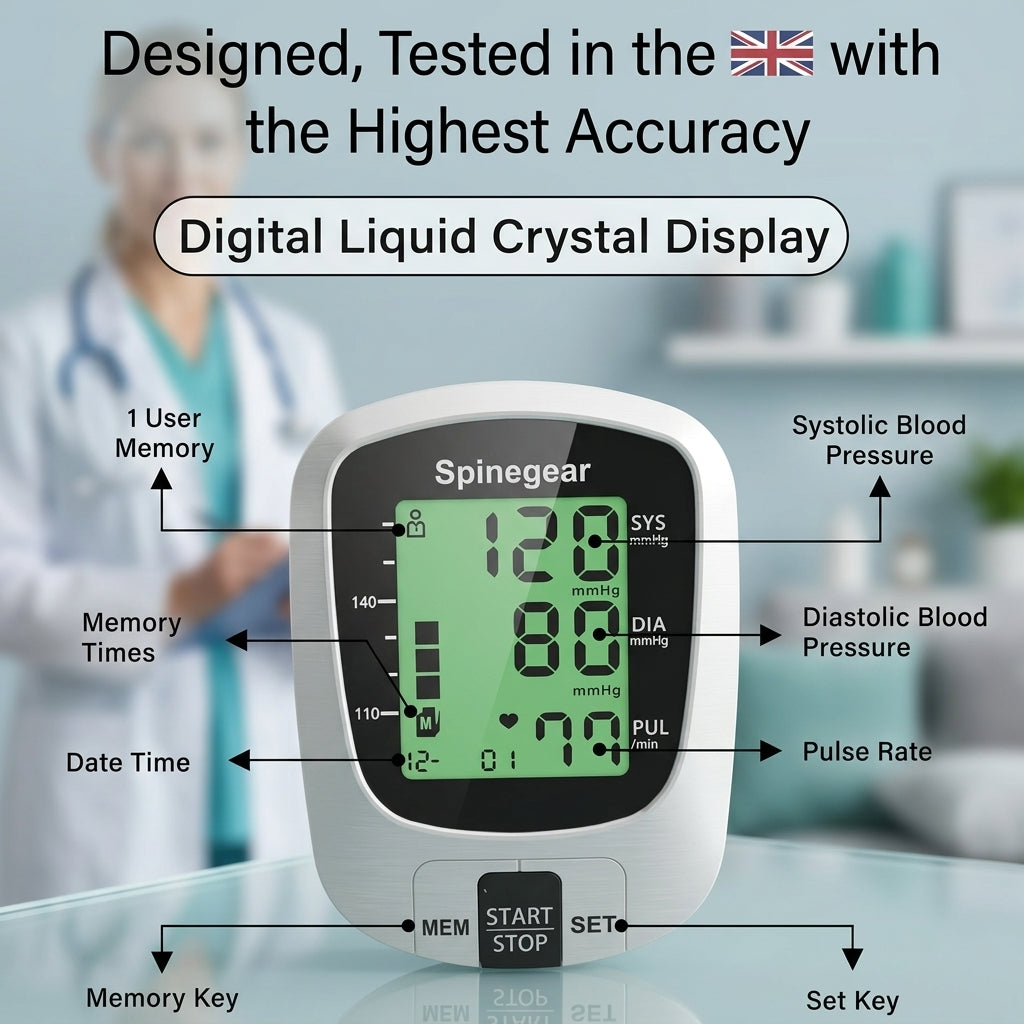 Digital blood pressure monitor