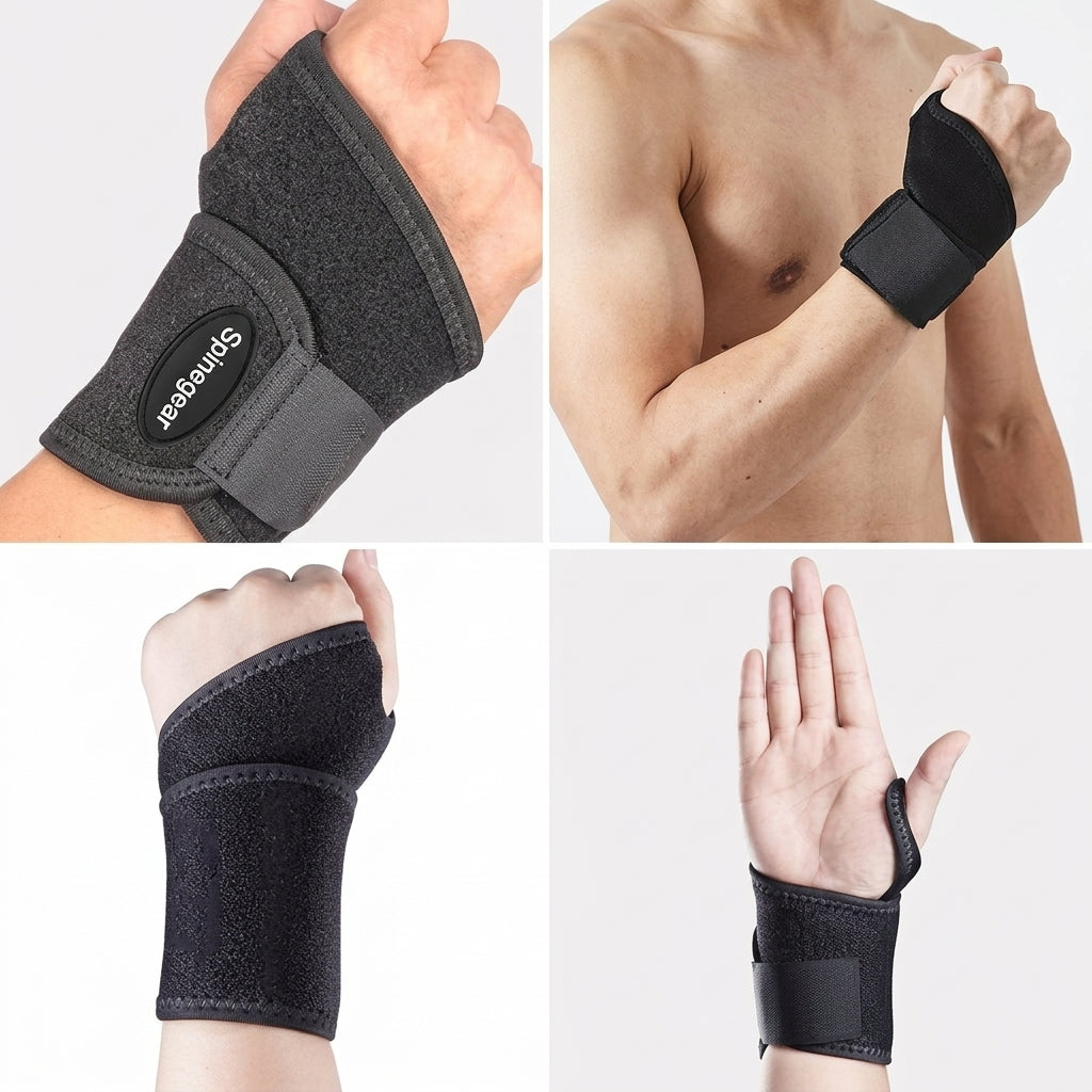 wrist strap with thumb support